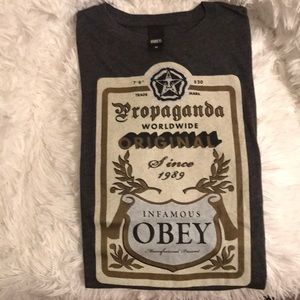 Obey Medium (fits more like a S or XS) NWOT
